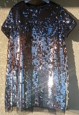 Abito Bambina Original Marines Nuovo - Colore Sfumato Oro Argento 