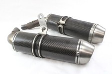 TRIUMPH STREET TRIPLE 675 R MARMITTE SILENZIATORI SCARICO SC PROJECT OMOLOGATE 1