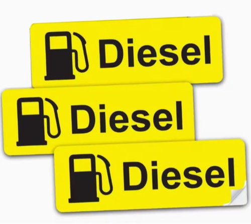 Adesivo tappo carburante solo