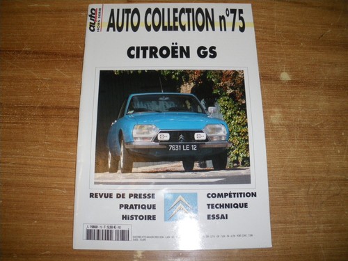Auto collection citroên - auto, gs