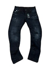 G-Star Originale RAW GS01 Denim Nero 32x30. 3D Slim