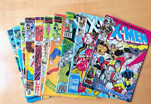Men 10 fumetti - x,