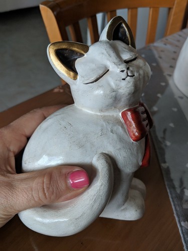 Gatto thun fiocco rosso - thun,