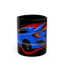 Blue Civic Type-R JDM Tazza da