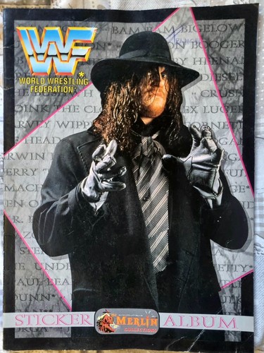 Album figurine merlin wwf - figurine,