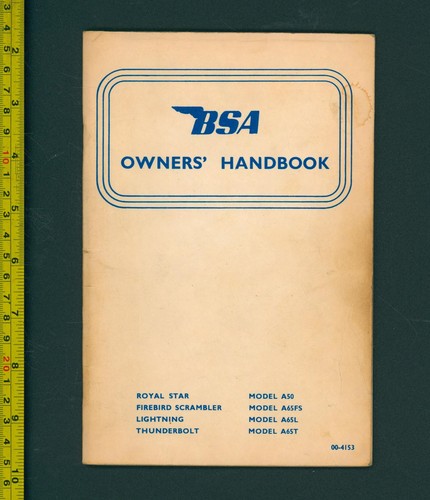 Bsa 500 a50 650 - a50, a65