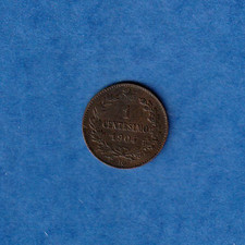 Italy 1 Centesimo Coin  Victor