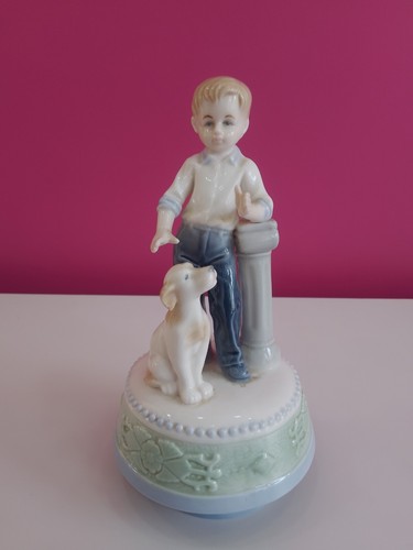 Statuetta carillon porcellana - statuetta,