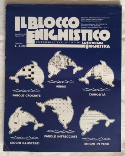 Blocco enigmistico anno - il,