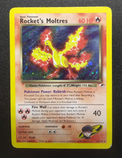 Rocket's Moltres Holo Gym