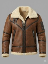 Giacca in pelle di pecora con