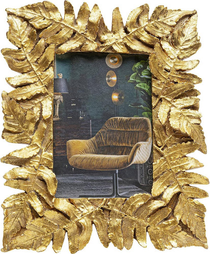 Design leaves gold - gold,, cornice