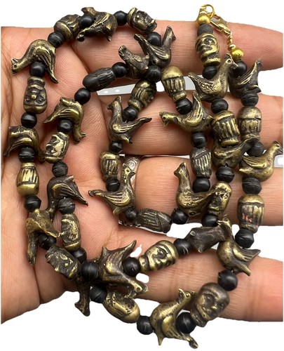 Collana amuleto perline - amuleto,
