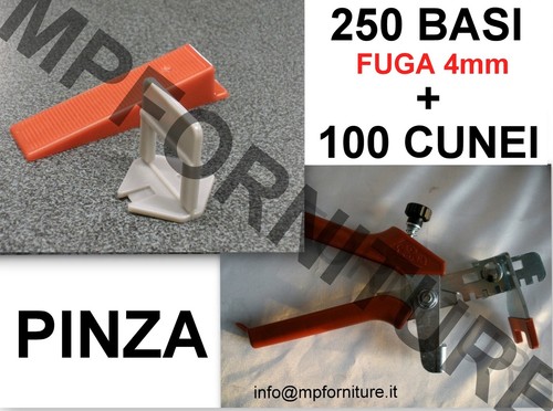 250 basi fuga 4mm 100 - basi,