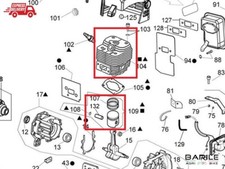 Cilindro Completo di Pistone
