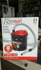 Aspiracenere Ribitech CENERILL 1000 watt bidone 18 litri stufe pellet caminetti