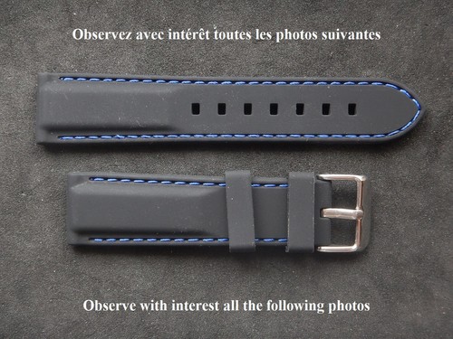 Bracelet solide gomme - mm,