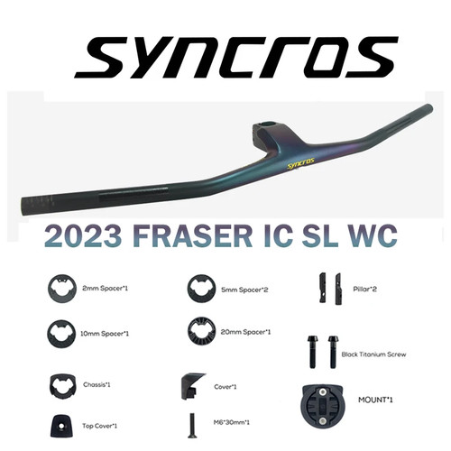 Syncros barra riser bici mtb - syncros,