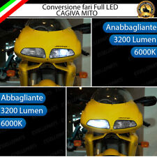 KIT FARO A LED CAGIVA MITO ANABBAGLIANTE ABBAGLIANTE H1 6000K NO AVARIA LUCI