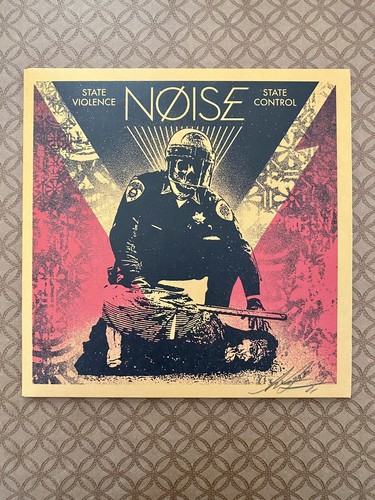 Shepard fairey obey nøise - fairey, obey-nØise
