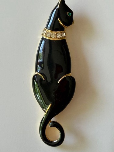 Trifari spilla gatto - , vintage