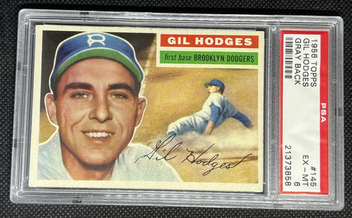 1956 topps gil - 1956, grayback
