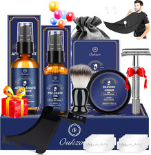 Kit Barba per Uomo, Set Regalo Cura Della Barba Completo Professionale per Lui P