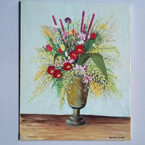 173 quadro fiori - quadro, in