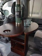 Mitsubishi Delica Space Gear L400 accessorio PIc Nic Tavolo legno