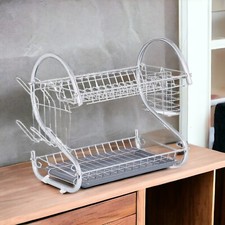 Scolapiatti 2 Livelli Metallo