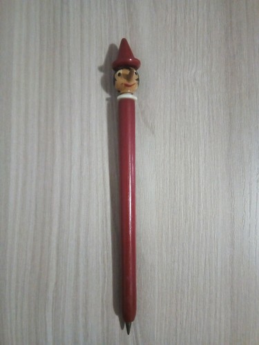 Penna pinocchio legno - penna,