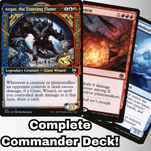 Mtg commander edh aegar - commander, aegar,