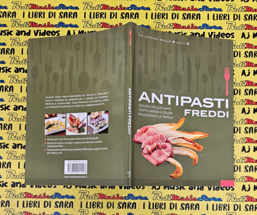 Book libro antipasti freddi - freddi, la
