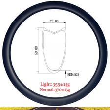 Cerchio carbonio strada 700C