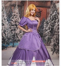 NUOVO Sofia la Prima Principessa Sofia Viola Abito da Sera Adulto per Donna