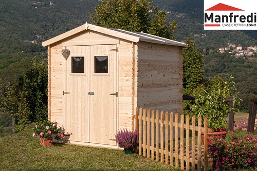 Casetta legno giardino - legno, da