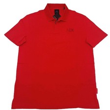 Armani Exchange Polo Color Red