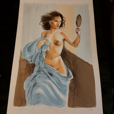 Alberto sughi litografia - alberto, sughi.