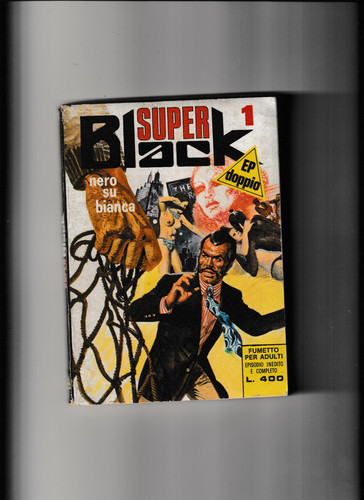 Fumetto erotico super black - erotico,