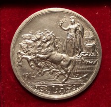 5 Lire 1914 Roma Vittorio