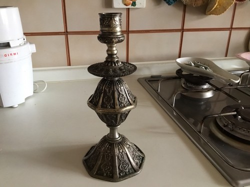 Candeliere lampada bronzo - lampada,