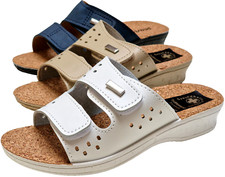 Ciabatte donna casetta velcro