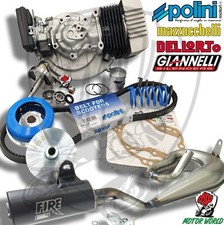 MAXI KIT POTENZIAMENTO POLINI ø43 65c CILINDRO CARTER CARBURATORE SI BRAVO