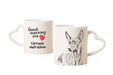 Cirneco dell'Etna tazza con