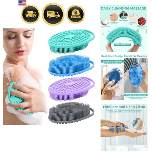 Scrubber corpo silicone - scrubber,