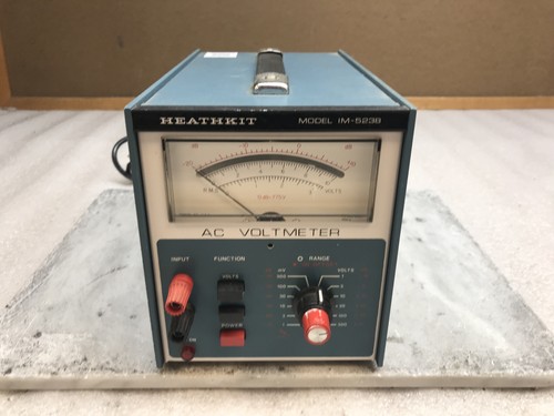 Voltmetro heathkit modello - voltmetro, ac