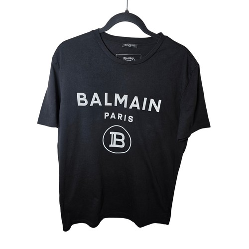 Shirt balmain paris logo - t-shirt,