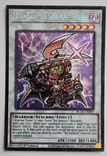 Legendary six samurai shi en - legendary,