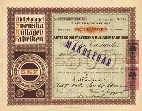 Skf svenska kullager göteborg - kullager,