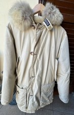 woolrich parka uomo color panna in perfette condizioni 
